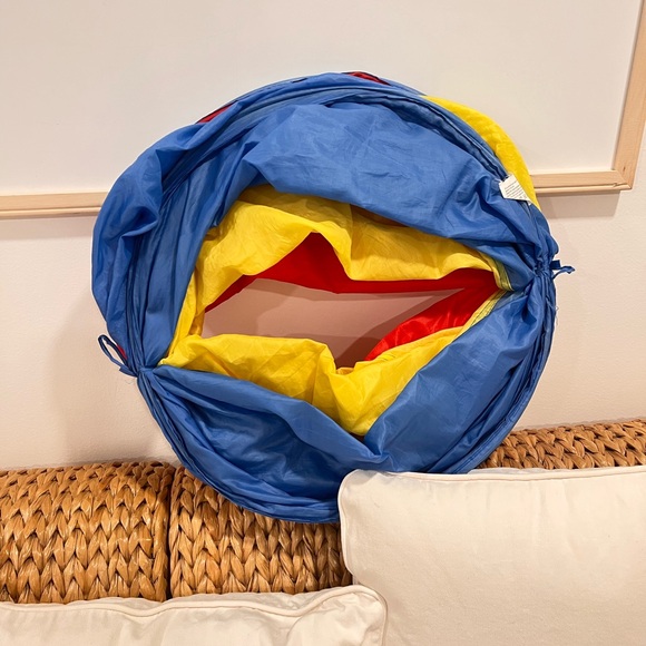IKEA Kids Play Tunnel - Blue, Yellow, Red - Picture 1 of 1